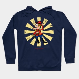 Dudley Do Right Retro Japanese Hoodie